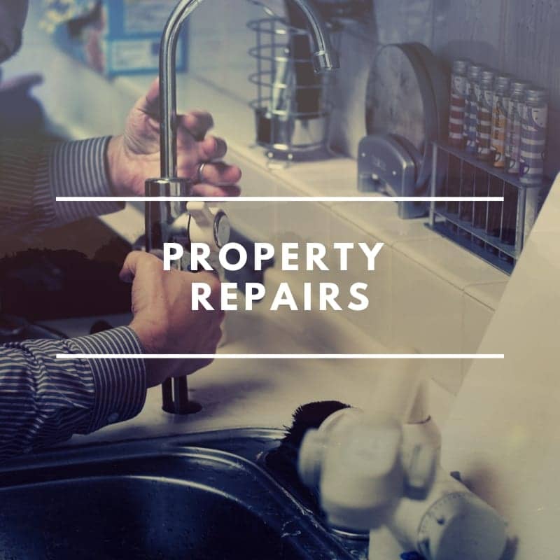 why can't I take care of Property Repairs Rental Home Management