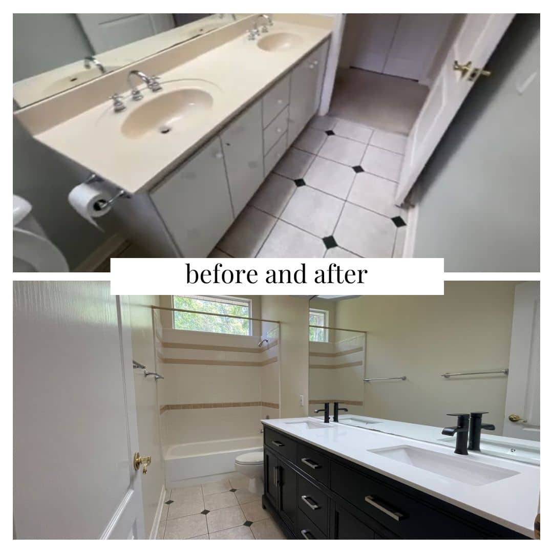 double vanity bathroom